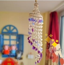 2020 new French wind chimes Russian shell wind chime hanging ornaments jingle bedroom girl heart