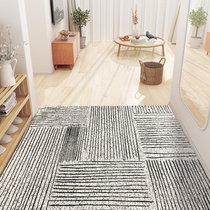 Silk ring entrance door mat indoor entrance door mat Nordic carpet door mat pvc non-slip can be cut