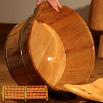 Health foot bath Foot bath Foot bath bucket Solid wood wooden foot bath foot bath foot bath foot bath foot bath thickened household foot bath