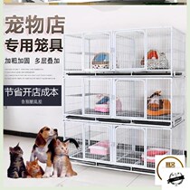 Cat Villa three-story home kitten cage balcony rest cute cat cage Villa indoor pet cage Teddy thickened