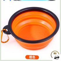 Pet silicone folding bowl Nordic girl tableware Japanese Chinese adult creative travel drink water with rice boy