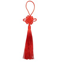 12 sets of six plates of Chinese Knot Tassel Chinese style to send foreigners Chinese knot hanging small Chinese knot living room decoration