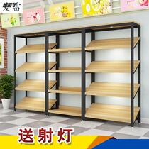 Fruit shelf display cabinet slope display cake fruit mall shelf supermarket snack rack