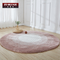 Round ins Nordic luxury bedroom carpet home room living room bedside girl hanging basket swivel chair custom floor mat