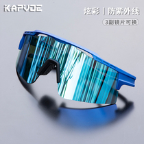 KAPVOE cycling glasses anti-wind sand sports fan marathon professional mountain highway cycling myopia male