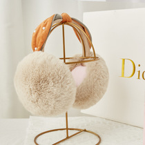 Earmuffs high color value ear bags women winter new Joker folding cold-proof warm earmuffs cute net red Korean students