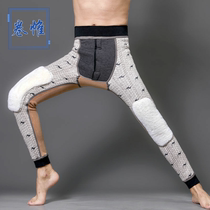 Warm pants Mens winter new gush thickened High waist mens cotton pants line pants Thunderpants Thunderpants Thunderpants Enlarged Sweater Pants