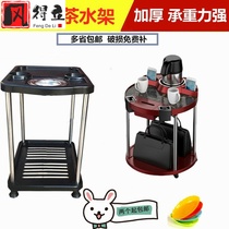 Fully automatic mahjong machine tea table chess board room entertainment tea water rack upscale multifunctional thickened stainless steel tube tea table table