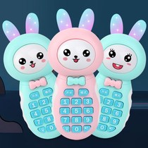 Baby toys 0-3 years old baby early education music mobile phone face changing mobile phone boys and girls childrens educational telephone