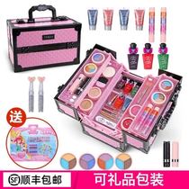 Du Lisa childrens cosmetics princess makeup box combination set non-toxic girl girl birthday gift toy