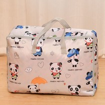 Woven bag with large size Large capacity moving pack Snake Leather Pocket Sack waterproof Canvas Red White Blue Luggage
