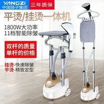 Yangtze double rod steam hanging ironing machine household small steam iron handheld iron hanging vertical ironing machine