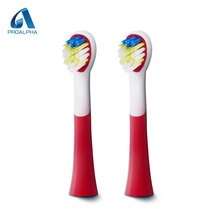  proalpha Alpha childrens electric toothbrush brush head Spare brush head(2 pcs) DuPont soft hair