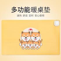 Student desktop writing homework heating heating pad heating table mat hand heating plate office computer mouse pad