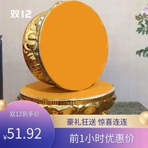 Buddha statue base ceramic lotus base round platform Buddha statue pad high Guanyin Bodhisattva platform dedicated to Buddha statue