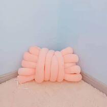 ins crib bed fence long guardrail baby children splicing bed soft bag bb woven Edge Guard anti-collision strip