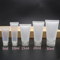 Lotion hose extrusion bottle Hand cream Cream ointment sub-packaging bottle Shampoo disposable plastic bottle Sample bottle