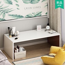 Small wooden table Japanese low table Nordic ins bay window table tatami small tea table simple dormitory bed desk