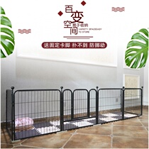 Pet dog fence with toilet fence Indoor household Teddy Small dog bar Medium large dog isolation dog cage
