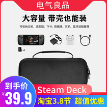 Steam Deck Containing Bag Palm Machine Handbag Steam Deck Oxford Cloth Protection Hardpack Mezzanine Zipper Bag