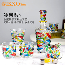 New crystal glass Foreign restaurant with whiskey glass master collection wine set handmade creative spirit glass