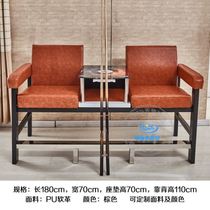 Billiards chair member Hall viewing chair retro high-grade sofa chair billiards viewing chair billiard hall seat