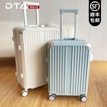 Japan DTA suitcase female small trolley case 24 inch ultra-light boarding 20 strong and durable student travel case