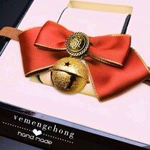 Dog Bells Collar Pet Bow Tie Bow Necklace Cat Dog Small Medium Large Dog Dog Bow Tier