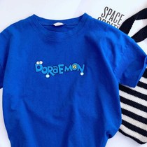 Super soft cotton 100% childrens clothing summer new childrens short sleeve T-shirt boys and girls cartoon print shirt ins