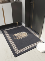 Modern light luxury floor mat entry door mat home bedroom carpet entrance door non-slip foot mat water cushion can be customized