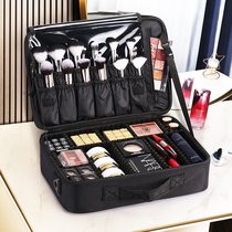 NICELAND cosmetic bag womens portable large capacity professional makeup artist with makeup storage bag embroidery toolbox box