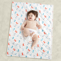Full cotton era Official flagship store Baby sepp Urine Mat Waterproof washable Large Number of Breathable Care Little Mattress Baby