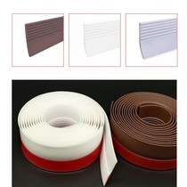 Door seam door bottom sealing strip wooden door gap sound insulation windproof waterproof rubber strip anti-freeze insulation glass door self-adhesive