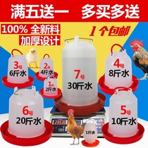 Chicken kettle automatic drinking fountain for chicks Chick drinking bucket duck goose feeder chicken equipment supplies