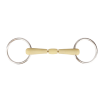  Tour ring three-section fruity equestrian armature mouth armature horse mouth armature 115mm 8209212 Xinrui Equestrian