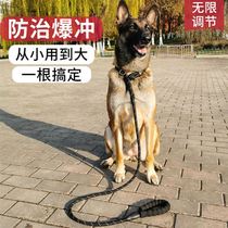 Mdog traction rope special medium large small dog anti-bite dog chain sub gold Maud pasture dog rope training plus coarse