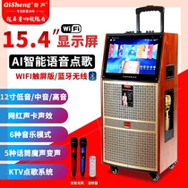Shangqiqisheng intelligent audio comes with KTV song system sound card repair shake sound with the same 5