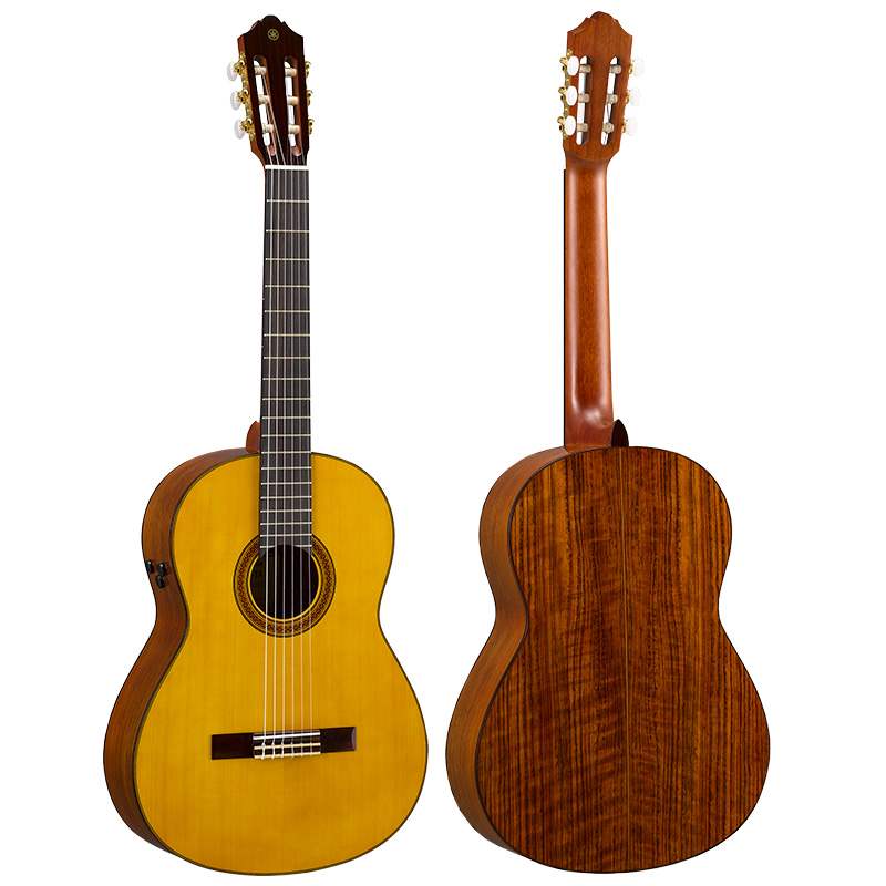 2021 new Yamaha guitar CGTA classical veneer plus vibration acoustic guitar plus vibration electric box guitar children adult