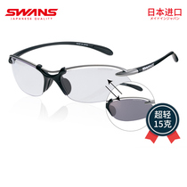 SWANS Lion King Sees Japan Imported Photographic Color Changing Mountaineering Ride Running Sunglasses Sports Sunglasses Men and Women