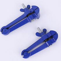 Hand vise old cast steel hand vise grip light Mini small table Tiger clamp 40 Type 50mm New