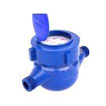 ABS plastic water meter anti-theft conversion engineering water meter high sensitivity civil household household 4 points 6 points digital drip metering