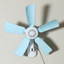 Living room wall small fan student dormitory kitchen office household electric fan silent toilet wall fan