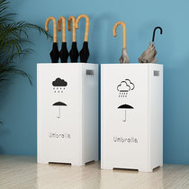 Umbrella stand Hotel lobby commercial storage rack Home door creative umbrella stand Multi-functional floor-standing storage rack