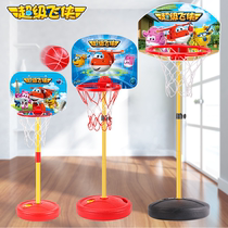 Aojie super flying man children can lift indoor and outdoor shooting frame basketball frame Childrens boy toy floor-standing