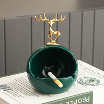 Elk Deer Extreme Minimalist Creative Personality Trend Light Extravagant Modern Nordic Style Cute Home Living Room Fashion Ashtrays