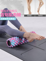 Foam axis muscle relaxation roller solid artificial wolf stick fascia roller massage roller yoga equipment