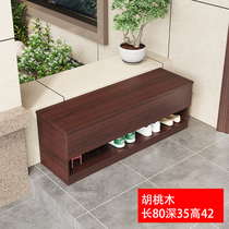 New aluminum alloy outdoor garden garden doorway multi-function sunscreen cabinet terrace storage stool