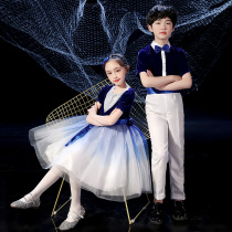 61 Childrens Choral Performance to Serve Male And Female Chorus Students Poetry Recitation Kindergarten Performance Costumes