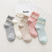 Moon socks spring summer cotton loose mouth spring autumn socks maternal postpartum supplies pregnant women women socks spring and autumn