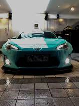 Suitable for 13 15 Toyota GT86 brz modified rocket rabbit generation wide body small surround front shovel side skirt rear lip